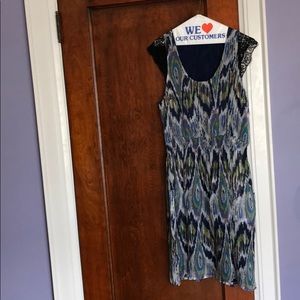 Sundance silk sleeveless dress Size L